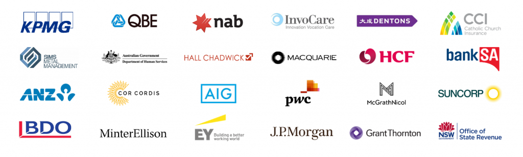 Logos of Dataline's MICR clients